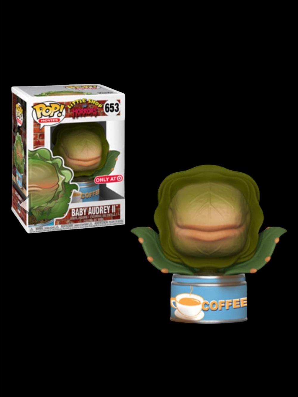 Vaulted Target Exclu Little Shop of Horrors Baby Audrey II Funko Pop w/Protector